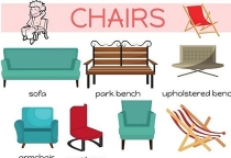 Name of Chair Types In English