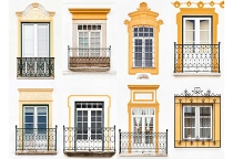 IMPRESSIVE WINDOW DESIGN STYLES IN PORTUGAL
