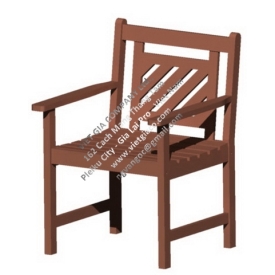 Cross Slat Armchair