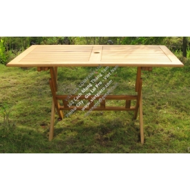Rect Folding Table 75x120Cm